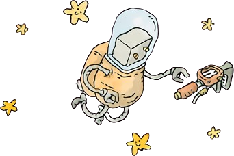 Juego de encontrar la ropa de un astronauta