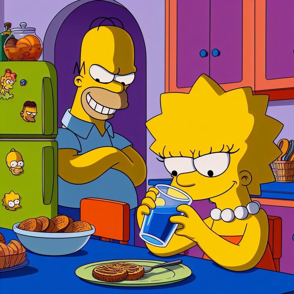 Lisa prohíbe los donuts 8