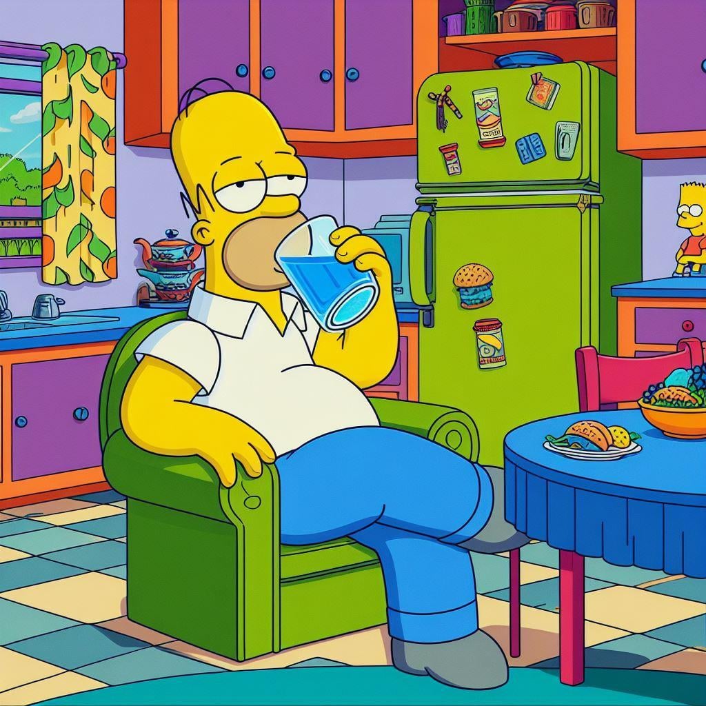 Lisa prohíbe los donuts 14